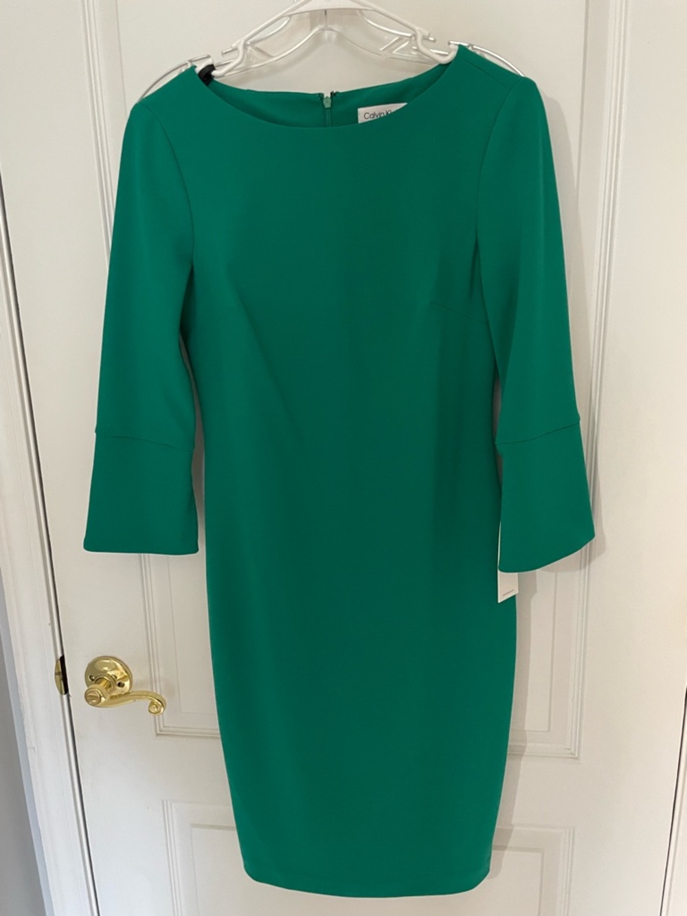 Calvin Klein Kelly Green Dress size 4 NWT